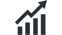 Bar graph and arrow in ascending order